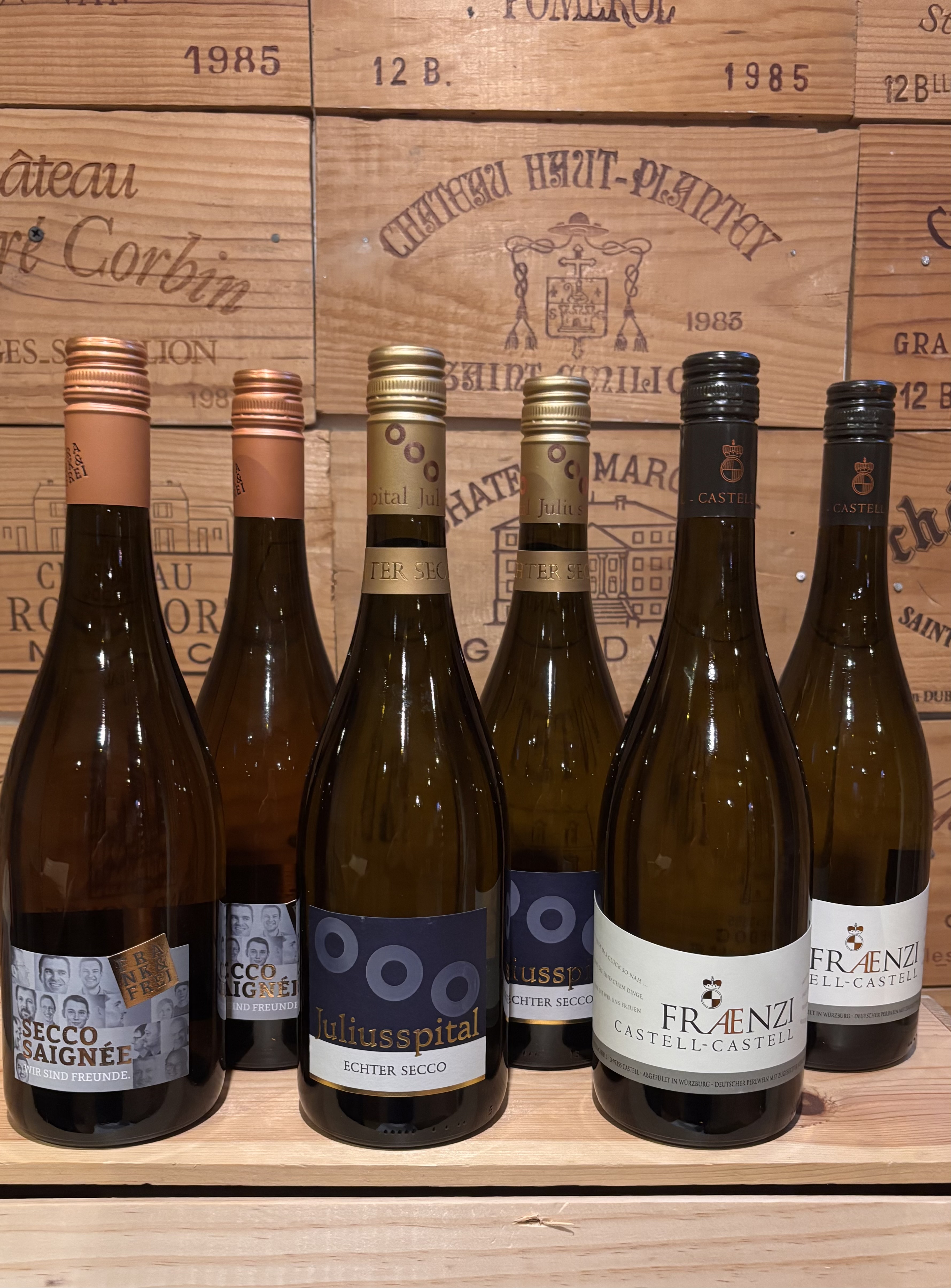 Probierpaket Perlweine aus Franken