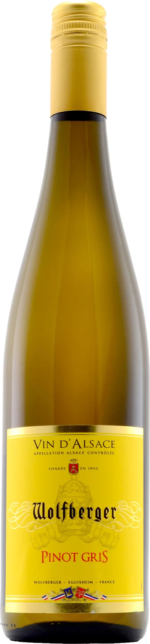 Pinot Gris - demi sec -  Wolfberger,Elsass