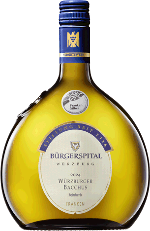Würzburger Bacchus Kabinett feinherb VDP.Ortswein - Bürgerspital Würzburg