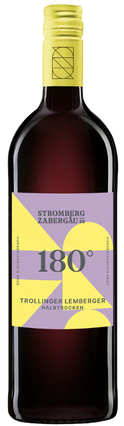 180° Trollinger mit Lemberger halbtrocken - Stromberg Kellerei - Bönnigheim