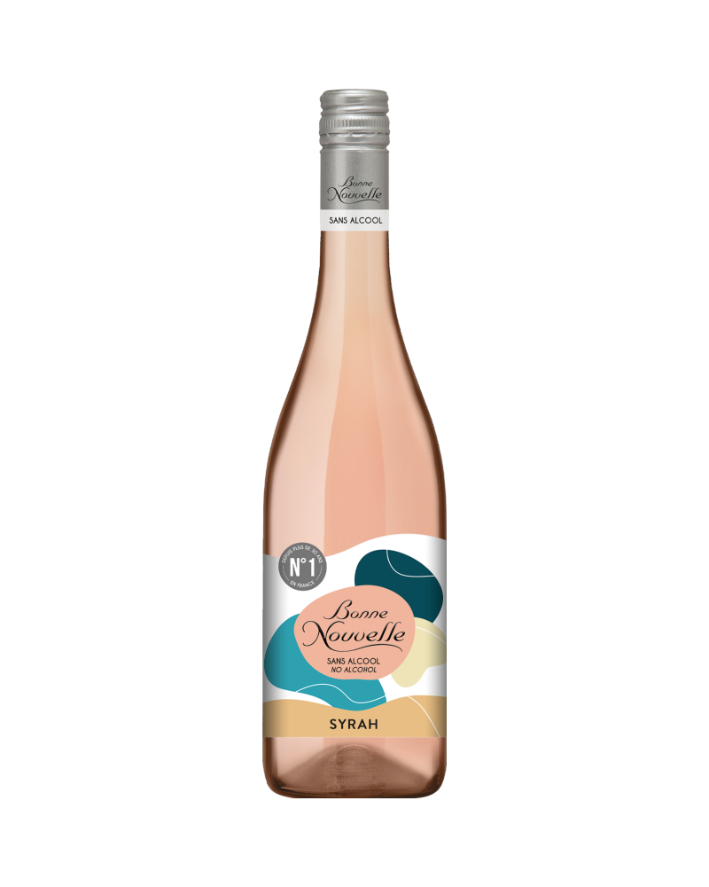 Syrah Rosé - alkoholfreier Wein - Bonne Nouvelle, Frankreich