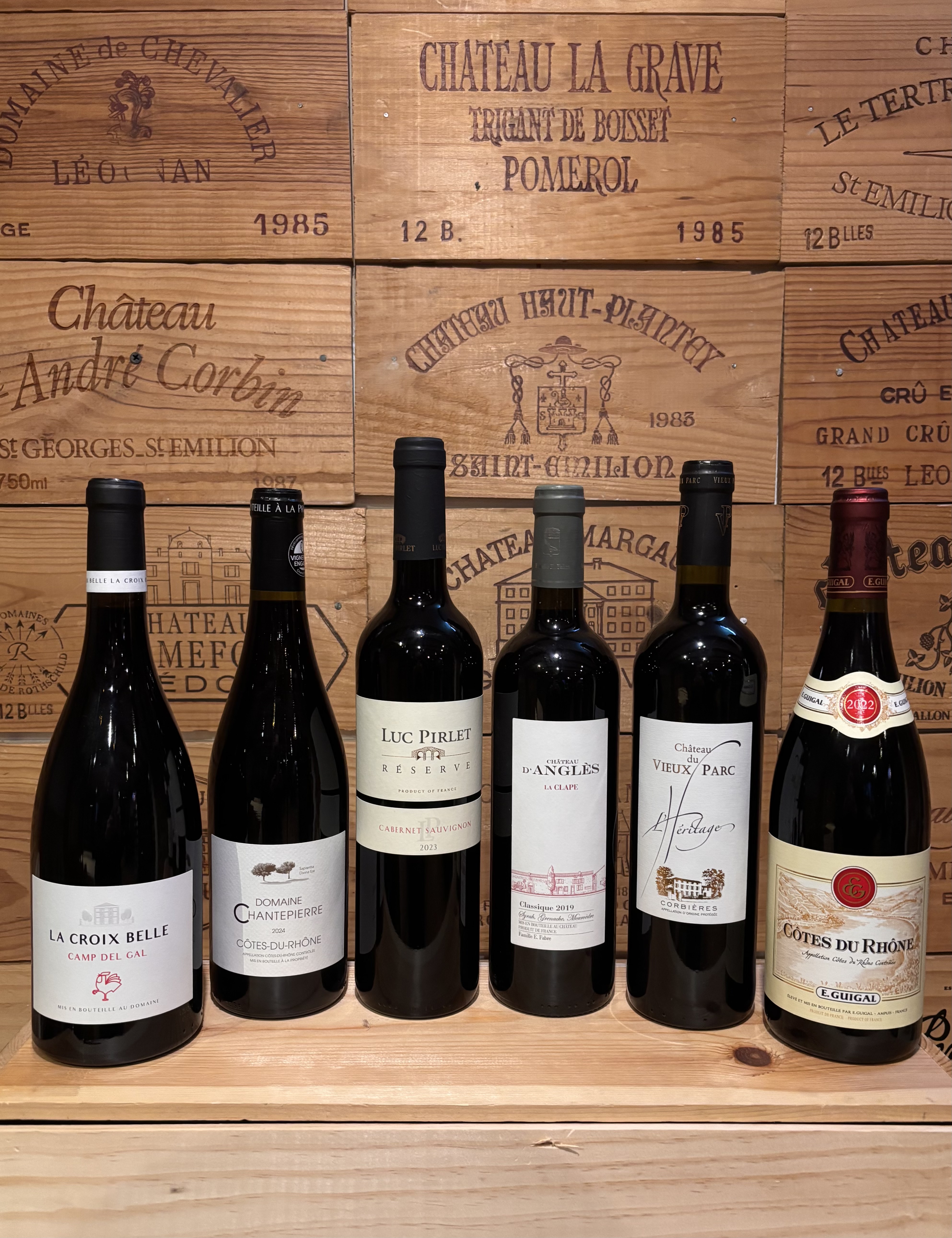 Probierpaket  Rotwein aus Südfrankreich