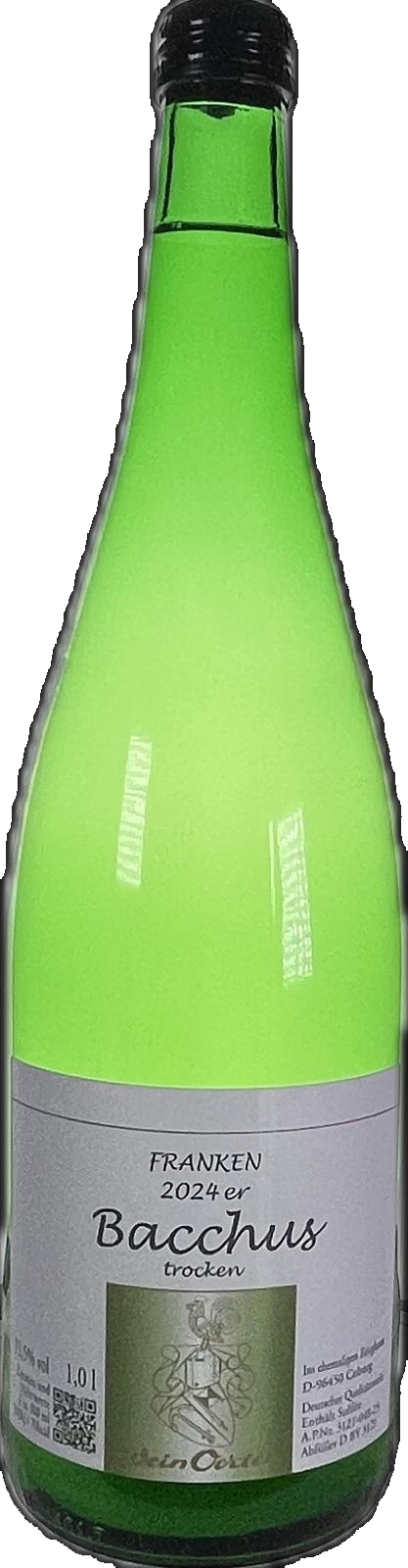 Bacchus trocken Edition Wein Oertel Hauswein