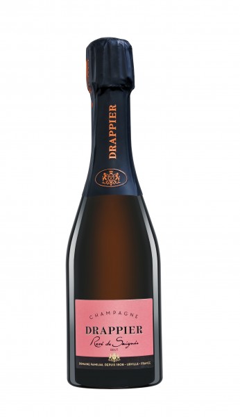 Champagne Drappier Brut Rosé de Saigne - halbe Flasche - Demi - 0,375 Liter